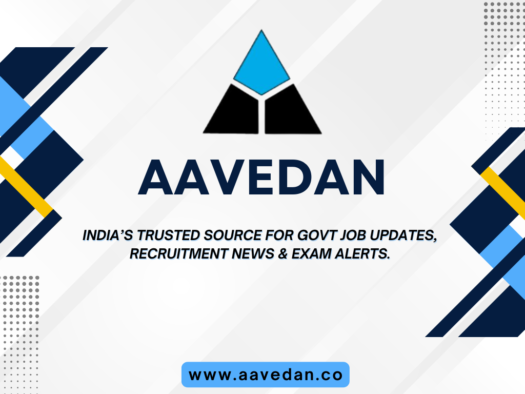 Aavedan - Gateway to Indian Government jobs