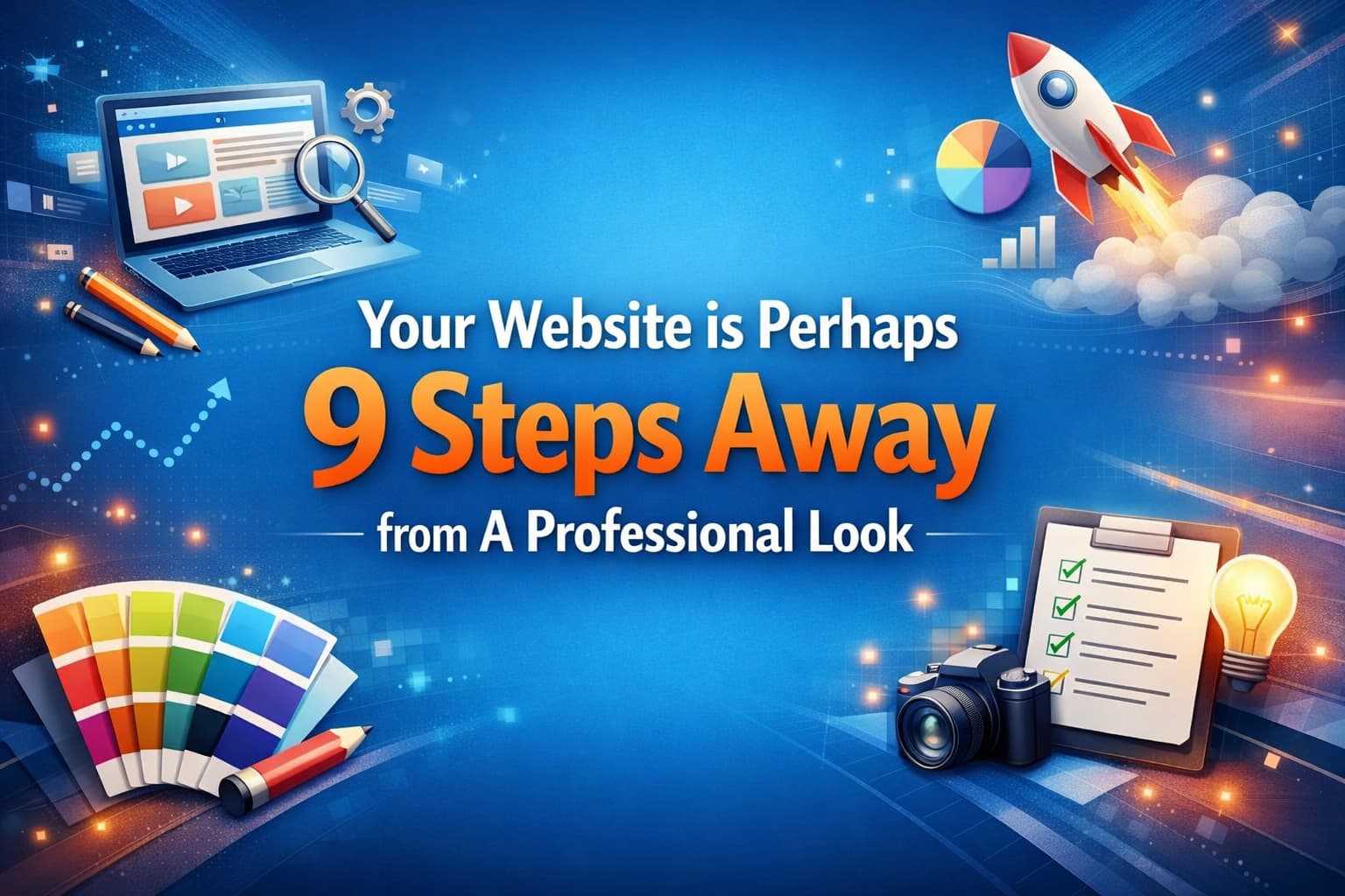 Nine steps to a professional website
